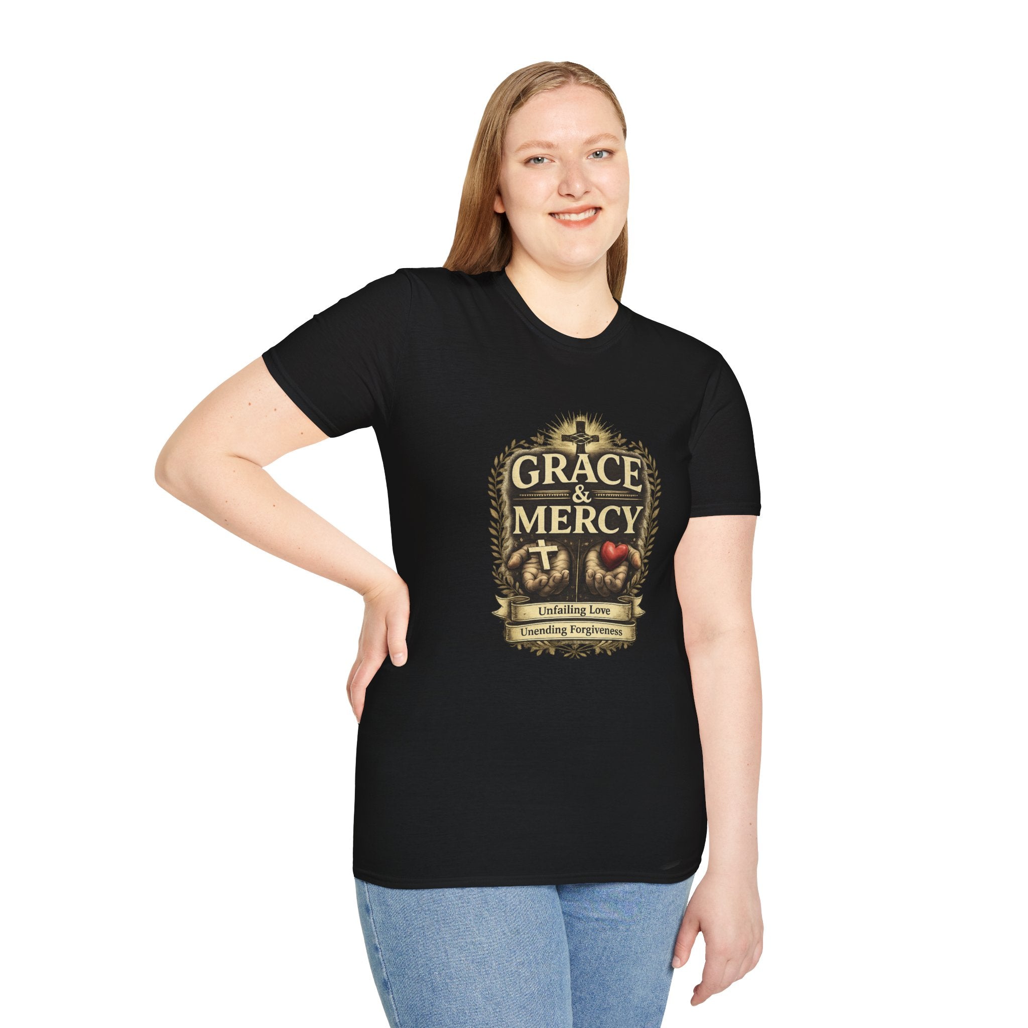 Grace & Mercy – Christian Faith T-Shirt