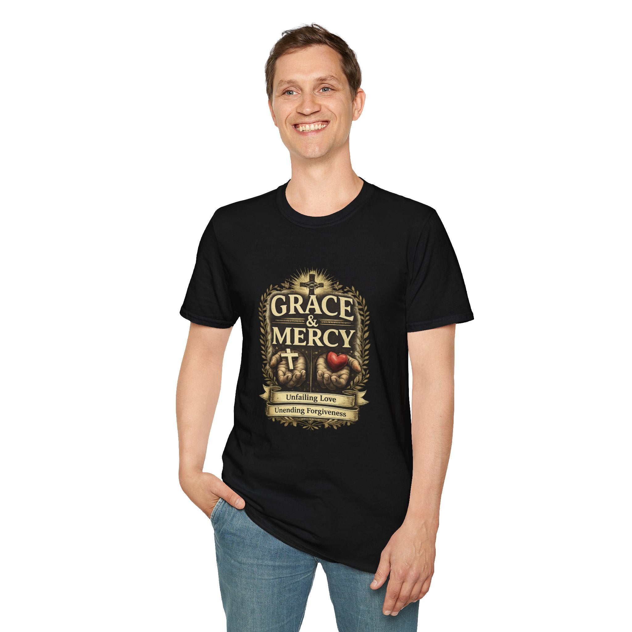 Grace & Mercy – Christian Faith T-Shirt