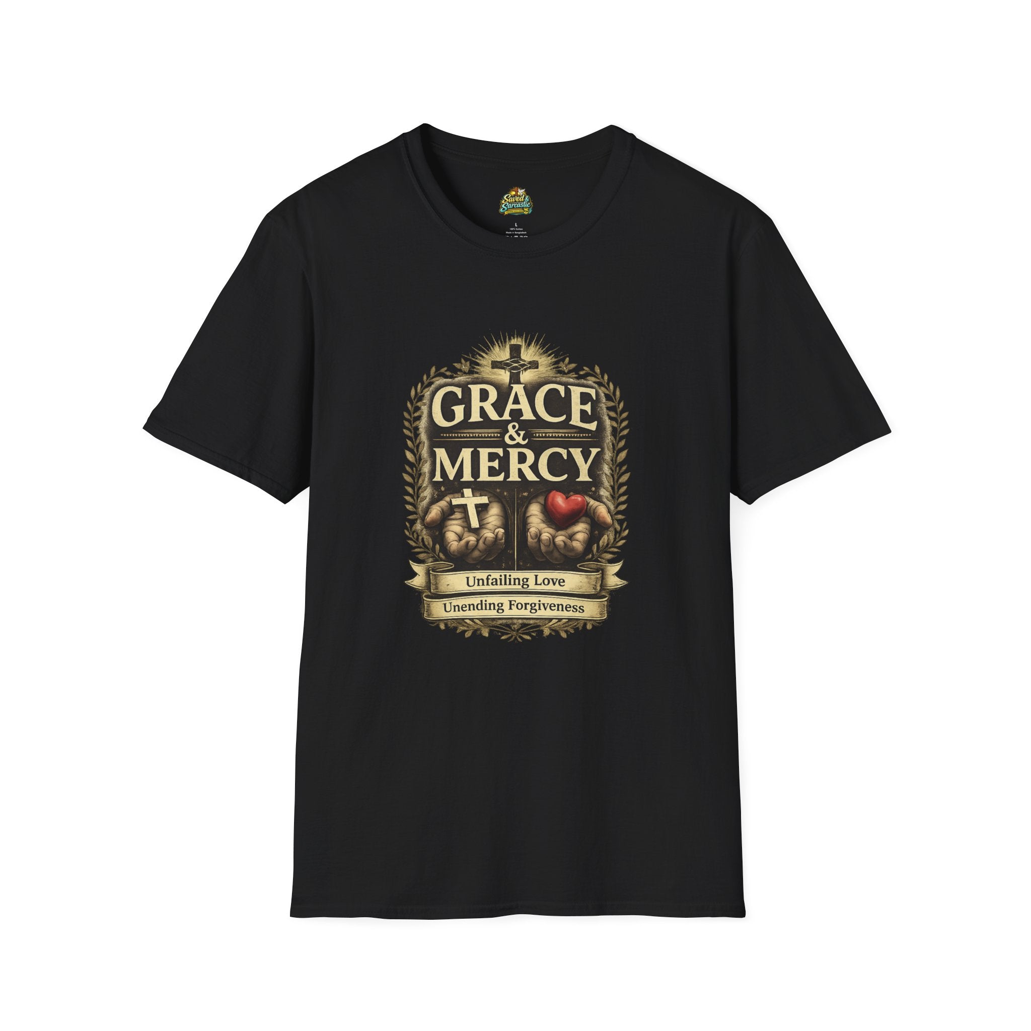 Grace & Mercy – Christian Faith T-Shirt